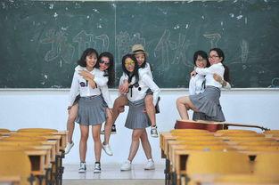 大学生生活图片,青春岁月的五彩斑斓