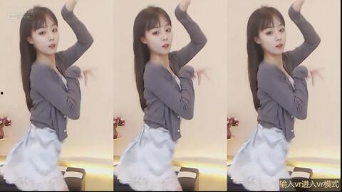 韩国女主播活力热舞,活力四溢的舞台魅力